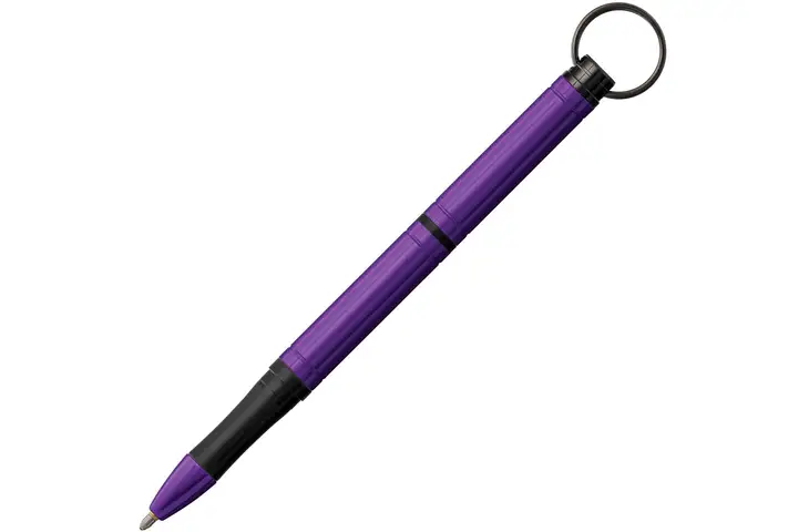 Fisher Space Pen Purple Backpacker Keyring Pen